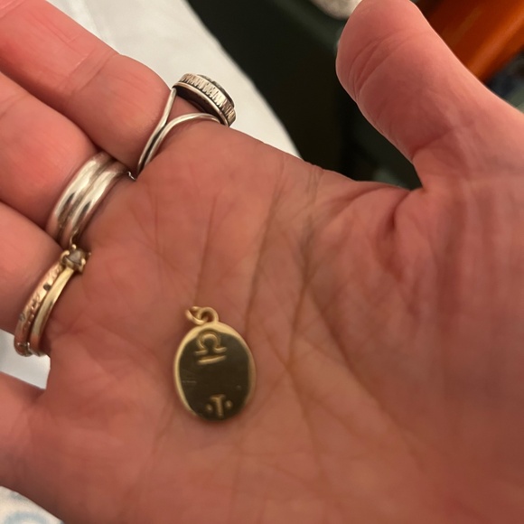 Solid Gold Celestial Talon Charm - Picture 3 of 5